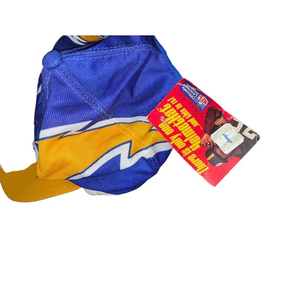 Vintage HelmetHat San Diego Chargers Helmet Snapback Hat NWT - Picture 3 of 5